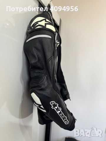Кожено мото яке Alpinestars Atem V3 размер 50, снимка 4 - Аксесоари и консумативи - 52740323