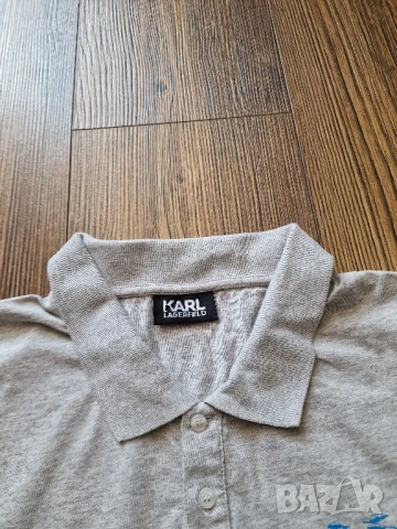 Страхотна мъжка тениска KARL LAGERFELD размер L , снимка 5 - Тениски - 51403985