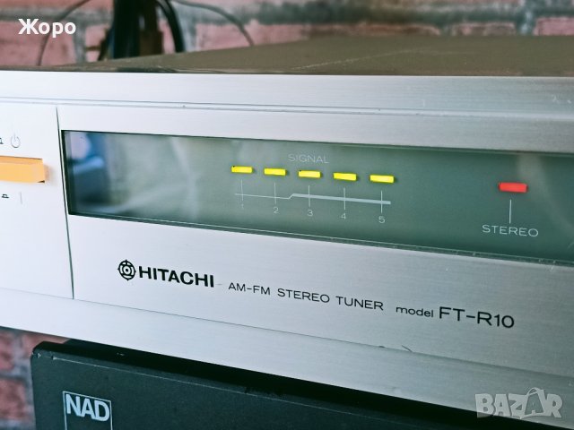 Рядък метален тунер Hitachi FT-R10 (10 серия), снимка 7 - Ресийвъри, усилватели, смесителни пултове - 36960079