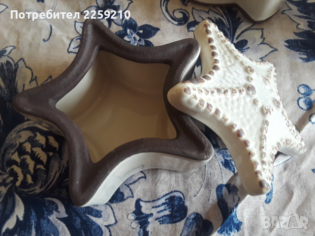 Керамична кутия за бижута ръчна изработка, снимка 2 - Декорация за дома - 36515049