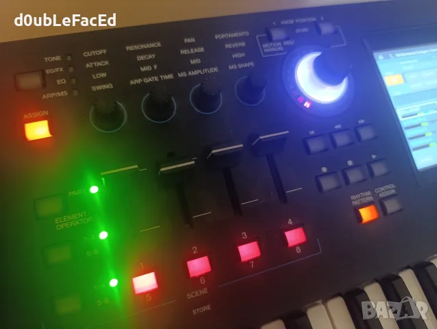 Yamaha Modx7 + кейс, снимка 3 - Синтезатори - 56452396