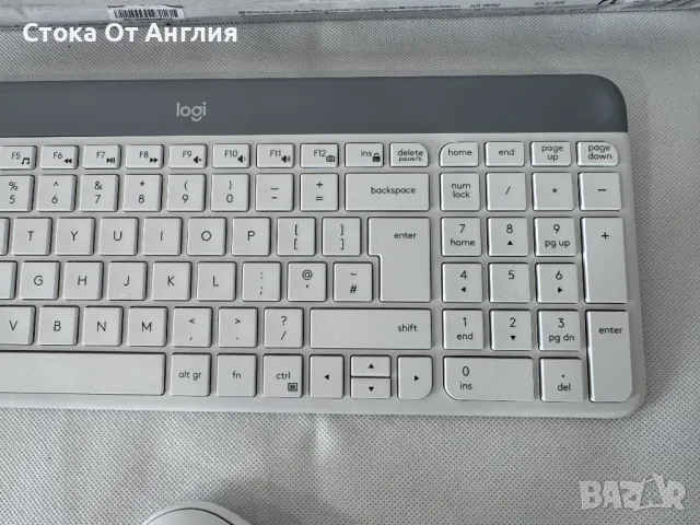 Клавиатура - Logitech MK470 - 920-009203, снимка 4 - Клавиатури и мишки - 49991218