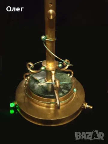 Стара настолна лампа "сецесион", снимка 3 - Настолни лампи - 49963414