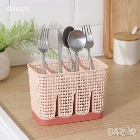 3901 Сушилник за прибори поставка за вилици лъжици органайзер