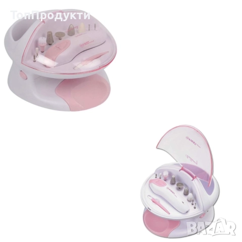 Комплект за маникюр и педикюр FIRST 008186-1 - Перфектният избор за грижа за вашите нокти, снимка 4 - Педикюр и маникюр - 52988747