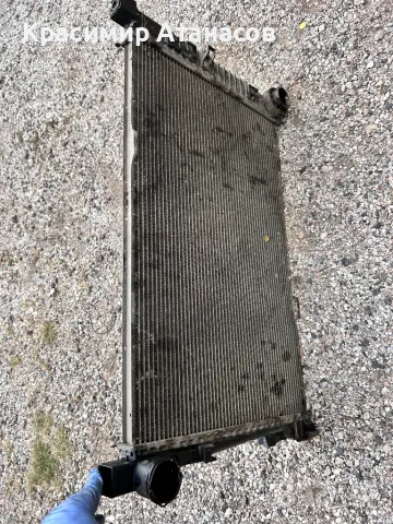 Воден радиатор за Мерцедес Ц-класа W203.автомат 2.2 Cdi.2002г, снимка 4 - Части - 47487326
