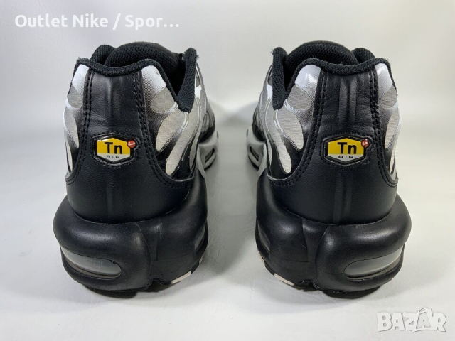 Nike TN AirMax Black Silver Metalic / Оригинална Кутия, снимка 5 - Спортни обувки - 44666759