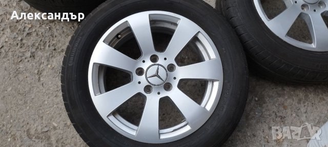 Мерцедес 5/112/16. Оригинални , снимка 2 - Гуми и джанти - 37464249