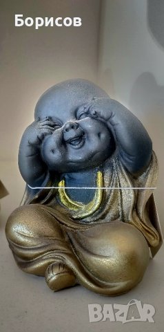 Буда Бебета - 3бр. Не чух Не Видях и Не Разбрах, снимка 6 - Статуетки - 42085426