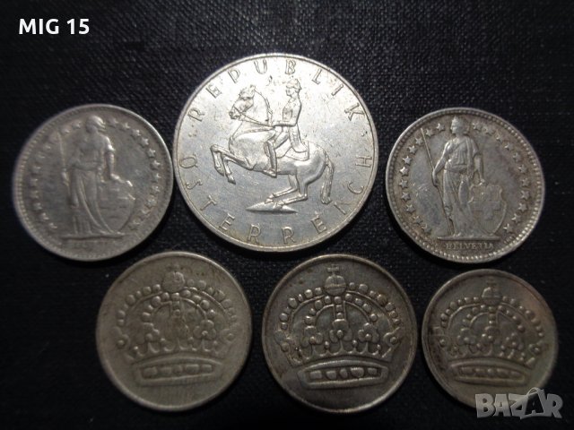 16 стари сребърни монети 1668 - 1966 г, снимка 5 - Нумизматика и бонистика - 27858039