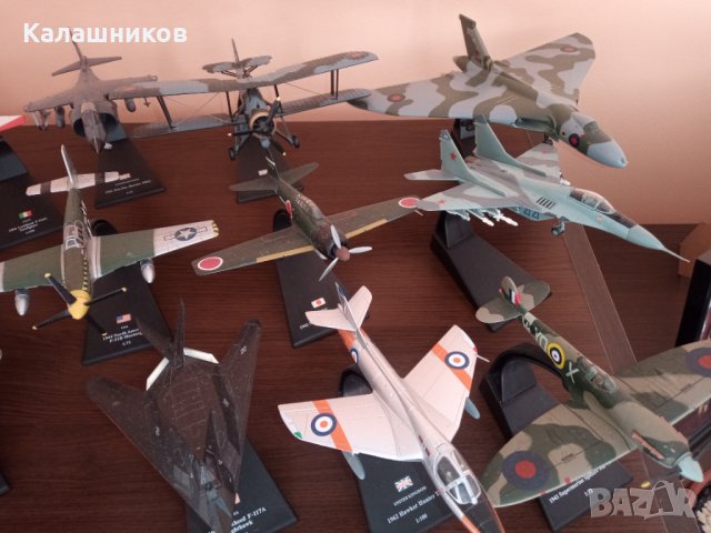 Макети Бойни самолети-изтребители и бомбардировачи., снимка 18 - Колекции - 27464276