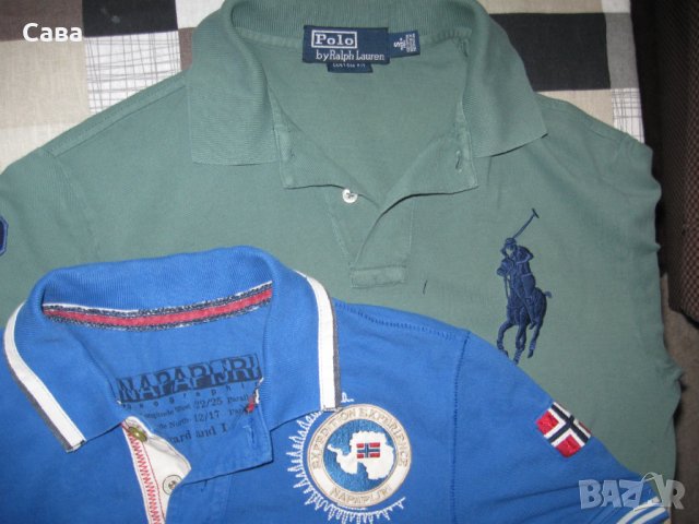 Блузи POLO, NAPAPIJRI  мъжки,С, снимка 1 - Блузи - 37240740