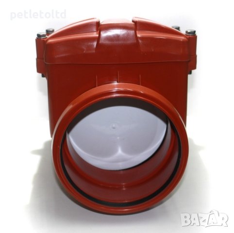 КАЖЕТЕ СТОП НА ЛОШАТА МИРИЗМА И РИСКА ОТ НАВОДНЕНИЕ Възвратна клапа за мръсна канализация Ф 160 мм, снимка 2 - ВИК - 40292525