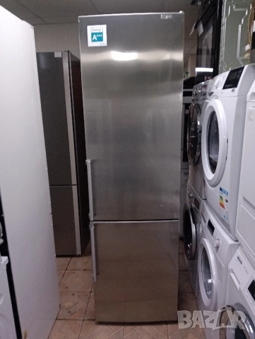 Иноксов комбиниран хладилник с фризер Сименс Siemens A+++ 2 години гаранция!