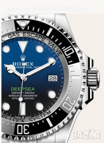 Новогодишна промоция!Rolex Deepsea
44 mm, Oystersteel
M136660-0005, снимка 2 - Мъжки - 32078201