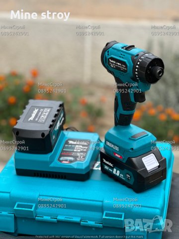 БЕЗЧЕТКОВ Акумулаторен Импакт МАКИТА 36v 8Ah Makita impact, снимка 3 - Други инструменти - 42523011