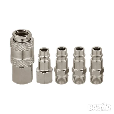 Комплект 5 бързи връзки с резба 1/4''