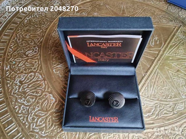 Аngelo Lupico Елегантна Риза 41/42 с Златиста Бродерия и Копчета за Ръкавели на LANKASTER. , снимка 7 - Ризи - 31112314