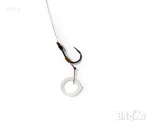 Поводи - вързани куки за метод фидер риболов със силиконов ринг FILSTAR MONO, снимка 2 - Такъми - 37291735