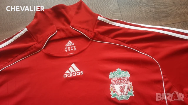 Adidas FC LIVERPOOL Football T-Shirt Размер 2XL мъжка футболна тениска 20-67, снимка 6 - Тениски - 50647562