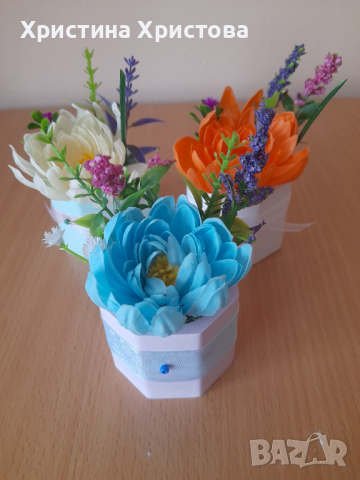 Цветни предложения , снимка 5 - Изкуствени цветя - 36460472