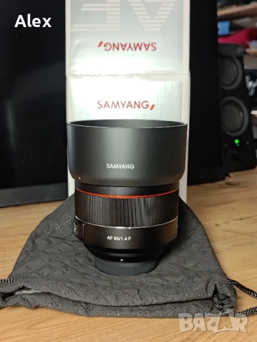 Samyang 85mm 1.4 AF Nikon-F, снимка 4 - Обективи и филтри - 51991611