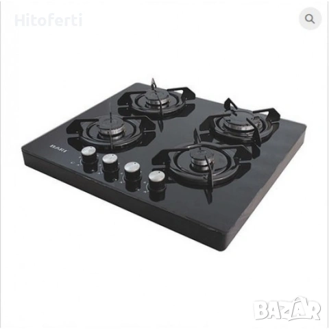 Плот за вграждане BARI C5740SCE , Газов, 4 Нагревателни зони