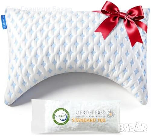 Нова Охлаждаща възглавница за странично спане регулируема мемори пяна