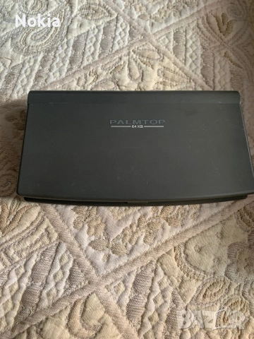 Vintage PALMTOP Pocket Computer 64KB - Retro Mini Laptop with Manual