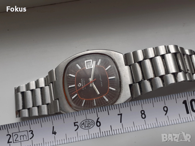 Колекционерски мъжки часовник Certina автомат - работи, снимка 3 - Антикварни и старинни предмети - 54070627