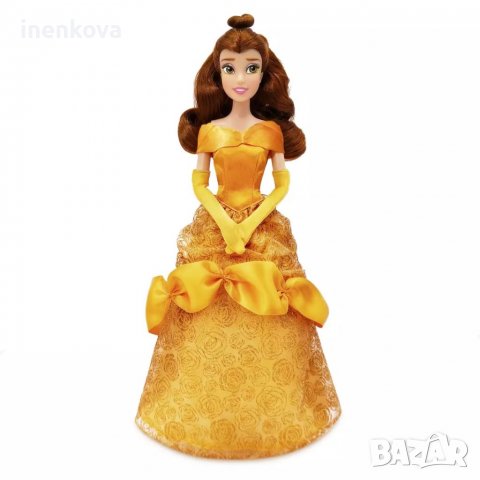 Оригинална кукла Бел - Красавицата и звярът - Дисни Стор Disney Store , снимка 6 - Кукли - 38783762