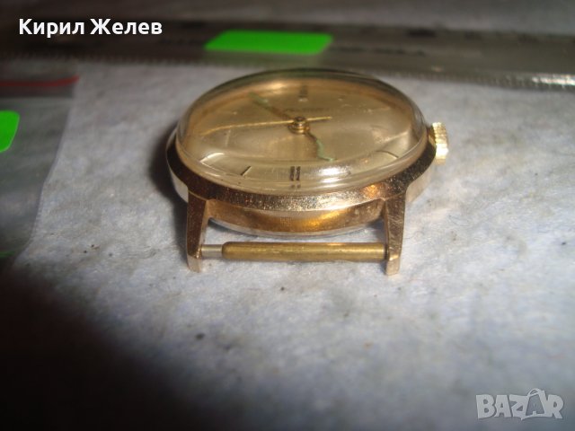 KELTON ARMACHOC ВИНТИДЖ ПОЗЛАТЕН СТАР АНГЛИЙСКИ МАРКОВ МЪЖКИ МЕХАНИЧЕН ЧАСОВНИК 26957, снимка 5 - Антикварни и старинни предмети - 36721958