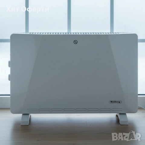Конвекторен отоплител Rosberg – 2500W, снимка 3 - Отоплителни печки - 53084779