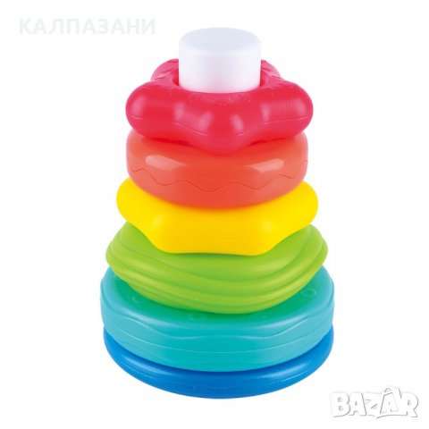 PLGo Цветна Пирамида Rocking (1674), снимка 2 - Образователни игри - 37673301