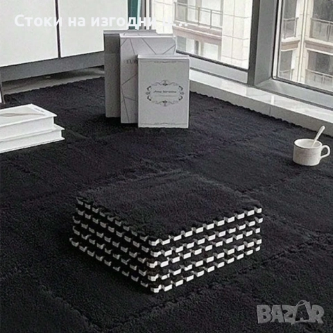 Мек килим пъзел от 10 части 1кв .м, снимка 5 - Други - 52430792