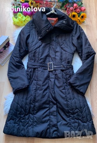 Дълго черно яке, снимка 1