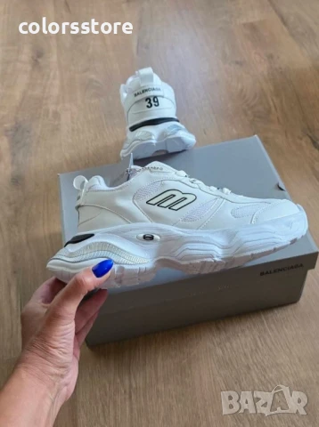 Бели маратонки Balenciaga/BR96n, снимка 2 - Маратонки - 50494174