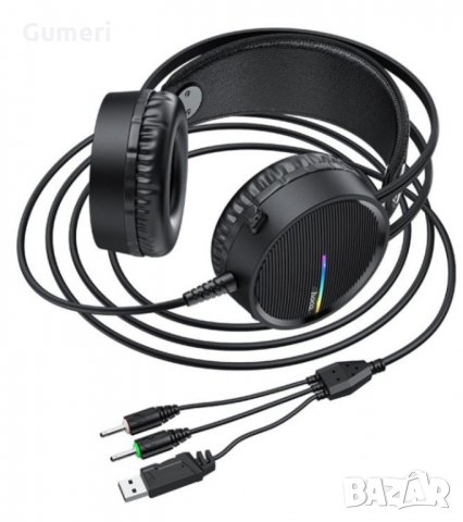 Геймърски слушалки hoco , снимка 4 - Слушалки, hands-free - 30228485