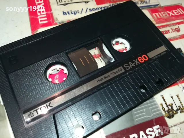 TDK SA-X60 AIWA AD-F800-SINAN SAKIC/MIRA SKORIC 91 2005251539, снимка 3 - Аудио касети - 50362945
