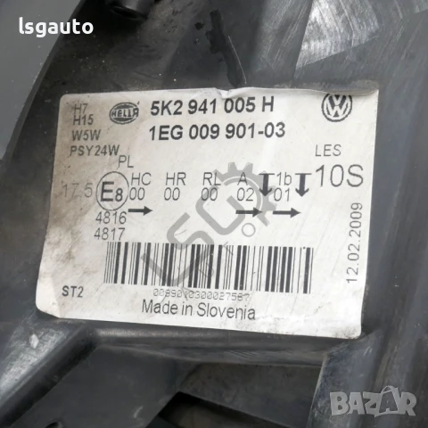 Ляв фар Volkswagen Golf VI 2008-2016 ID:148573, снимка 4 - Части - 51401272