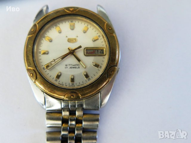 Рядък мъжки ретро часовник Seiko 5 Automatic 7009-6031, снимка 2 - Мъжки - 44695704