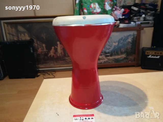 ЧЕРВЕНА ГОЛЯМА ТАРАМБУКА-ВНОС СИРИЯ 2701221330, снимка 2 - Ударни инструменти - 35578695