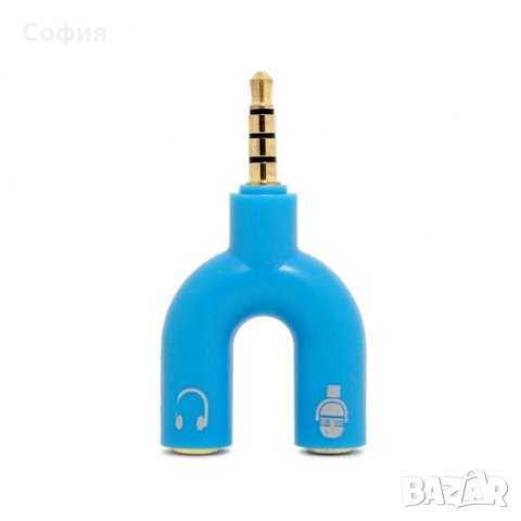 3.5мм аудио жак, разклонител, сплитер за слушалки, микрофон НАЛИЧНО!!!, снимка 10 - Друга електроника - 31609834