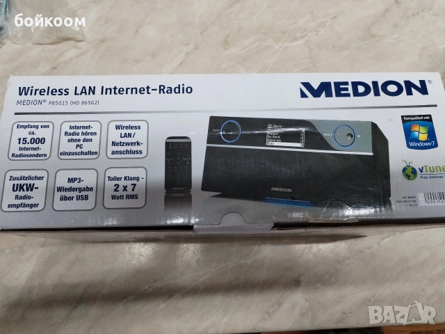 Интернет и FM радио MEDION