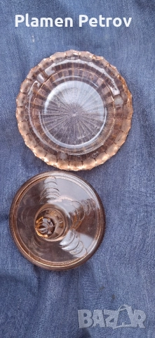 Стъклен глобус ДЕКАНТЕР .чаши, чинии , снимка 9 - Декорация за дома - 40530856