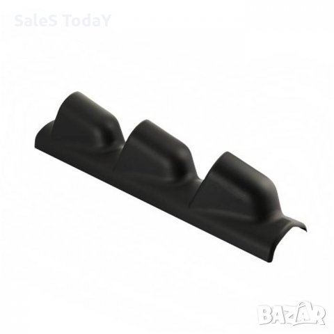 Стойка за измервателни уреди за колонка 52мм, 45/9,5/10см., черен мат