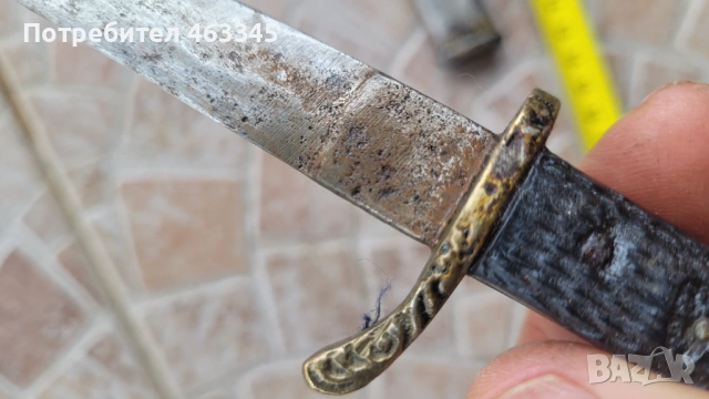 Нож, кама, кинжал, кортик. Румънски кортик, снимка 8 - Антикварни и старинни предмети - 54029858