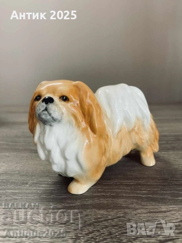 Винтидж статуетка на пекинез от Англия