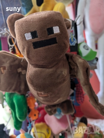Нова плюшена играчка Майнкрафт прилеп, снимка 2 - Плюшени играчки - 51866249