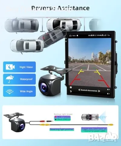 Нова 9.7" Android 13 CarPlay GPS мултимедия за Toyota Prado 120 кола, снимка 8 - Друга електроника - 49405836